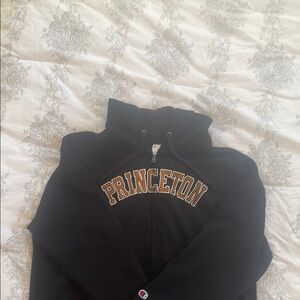Black Princeton Hoodie